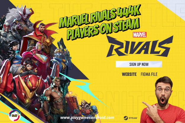 Marvel Rivals hits record-breaking 444k players on Steam